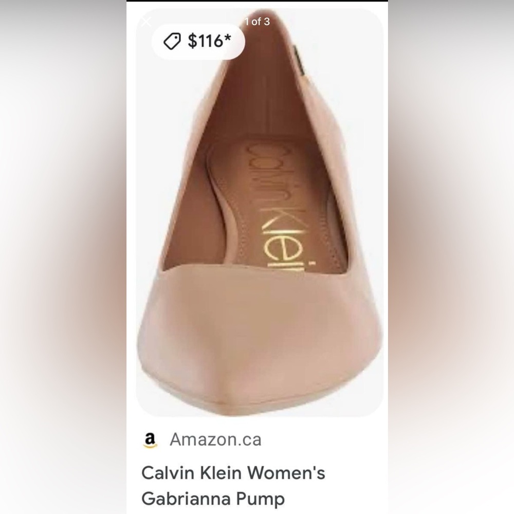 Calvin Klein Women's Beige heels